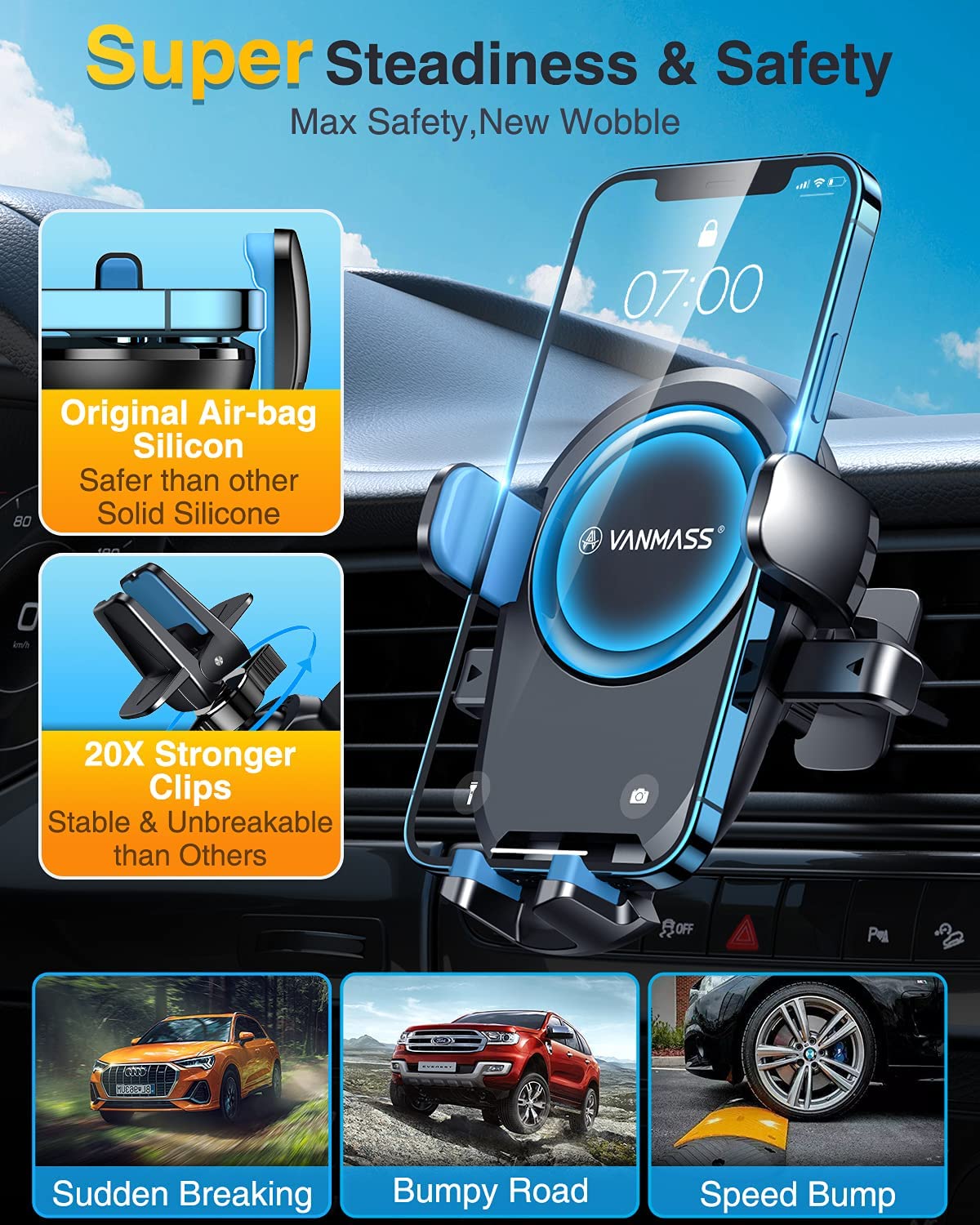 VANMASS 2022 Neust Handyhalterung Auto Magnet [Mini MagPower Super Stark]  Upgrade Lüftungsclip aus Nanostahl Universal Handy Halterung Auto Kit 360°  Drehbar für Alle iPhone 13 Samsung Huawei Xiaomi : : Elektronik &  Foto